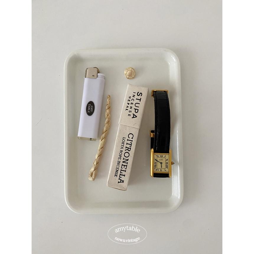 ʜᴀʀᴜᴅᴀɪʟʏ🌙  部分有貨 ｜amytable 粉嫩色系質感打火機-細節圖4