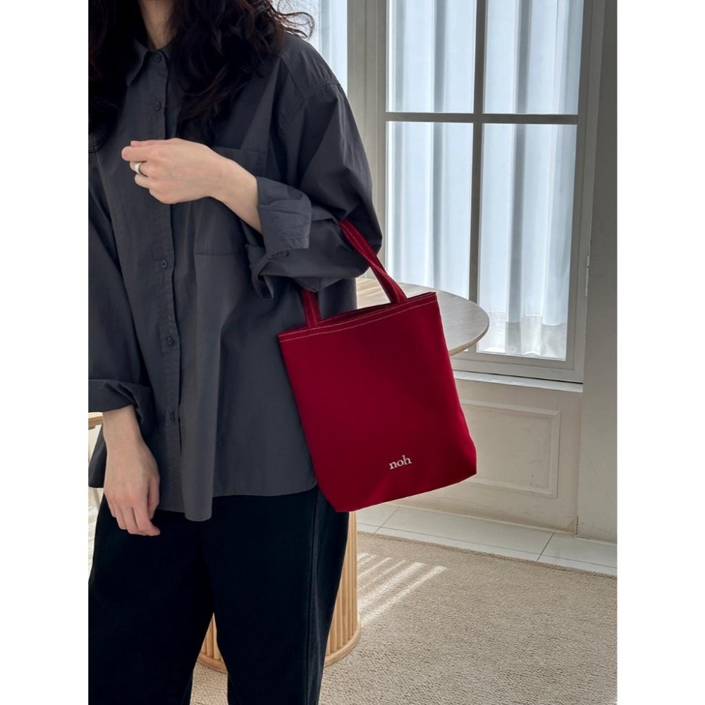 ʜᴀʀᴜᴅᴀɪʟʏ🌙 預購｜韓國文創 noh Handy bag 簡約手提袋 側背包 肩背包 外出包-細節圖4
