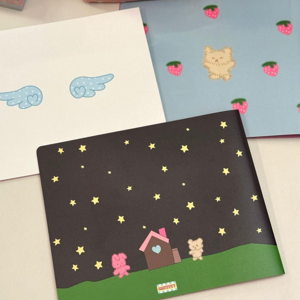 ʜᴀʀᴜᴅᴀɪʟʏ🌙 預購｜Mazzzzy Memo Set Ver 1 可愛白熊便條紙組 天使便條紙組-細節圖9