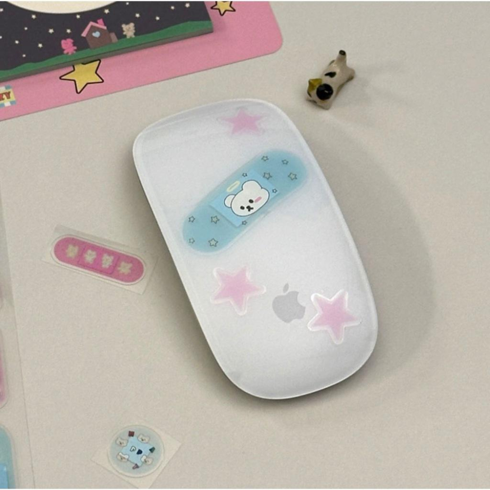 ʜᴀʀᴜᴅᴀɪʟʏ🌙 預購｜Mazzzzy Deco Sticker 熊熊 星星 造型貼紙 裝飾貼紙-細節圖3