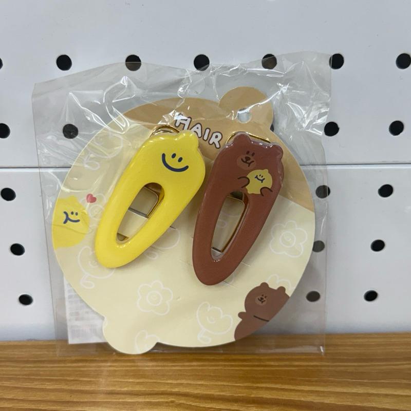 ʜᴀʀᴜᴅᴀɪʟʏ🌙  現貨｜韓國文創 second morning 地瓜 檸檬 髮夾組 髮夾set-細節圖4