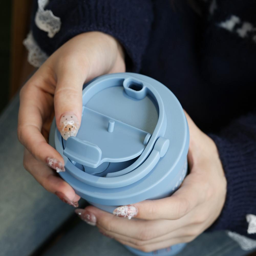 ʜᴀʀᴜᴅᴀɪʟʏ🌙 現貨｜Second Morning-不鏽鋼環保杯(幸運款/雲霄飛車款)-細節圖2