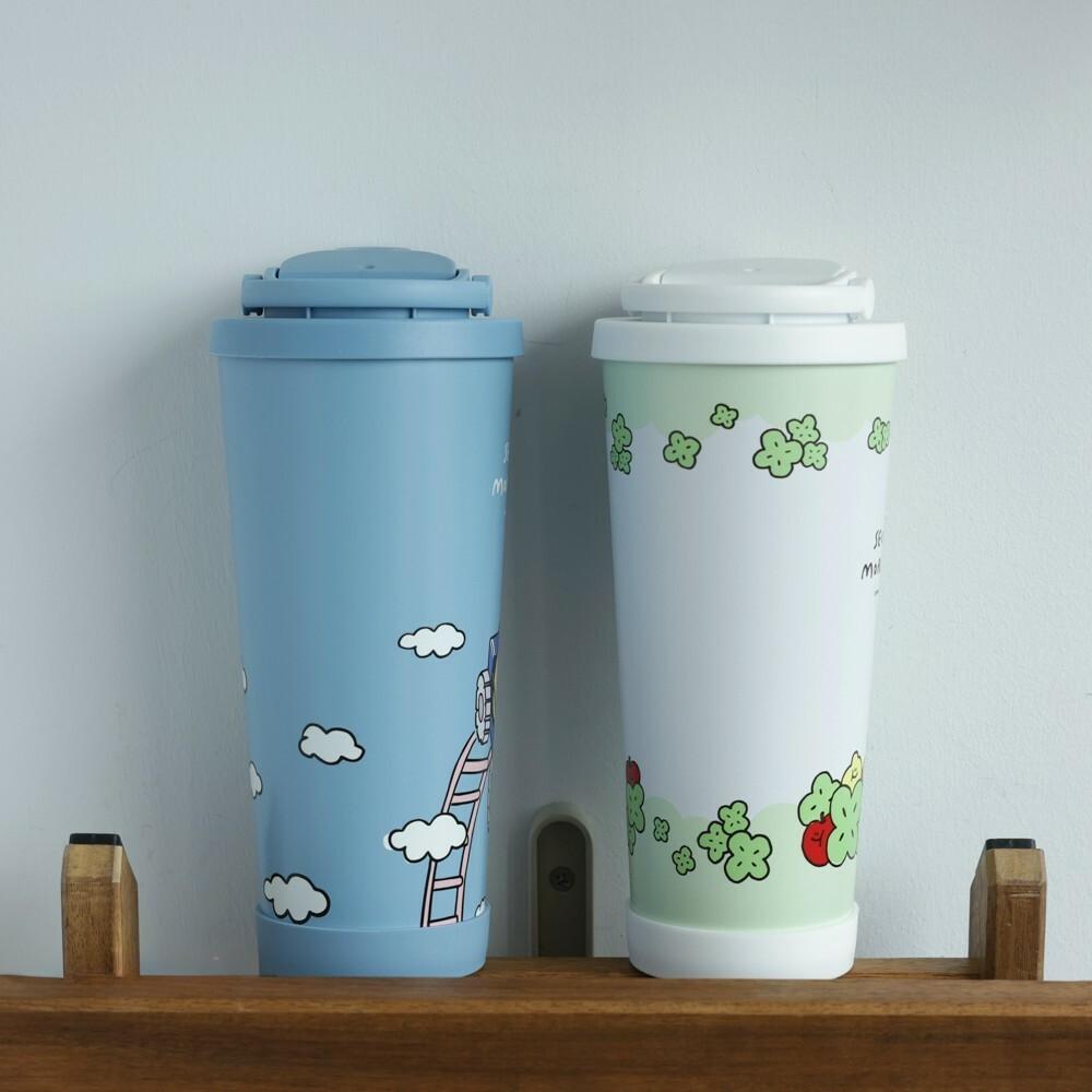 ʜᴀʀᴜᴅᴀɪʟʏ🌙 現貨｜Second Morning-不鏽鋼環保杯(幸運款/雲霄飛車款)-細節圖6