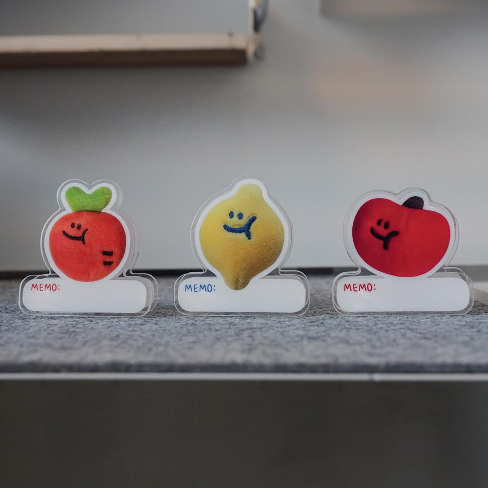 ʜᴀʀᴜᴅᴀɪʟʏ🌙 部分有貨｜Second Morning 壓克力夾 memo夾 留言夾 便條夾 便簽夾 可站立夾子-細節圖3