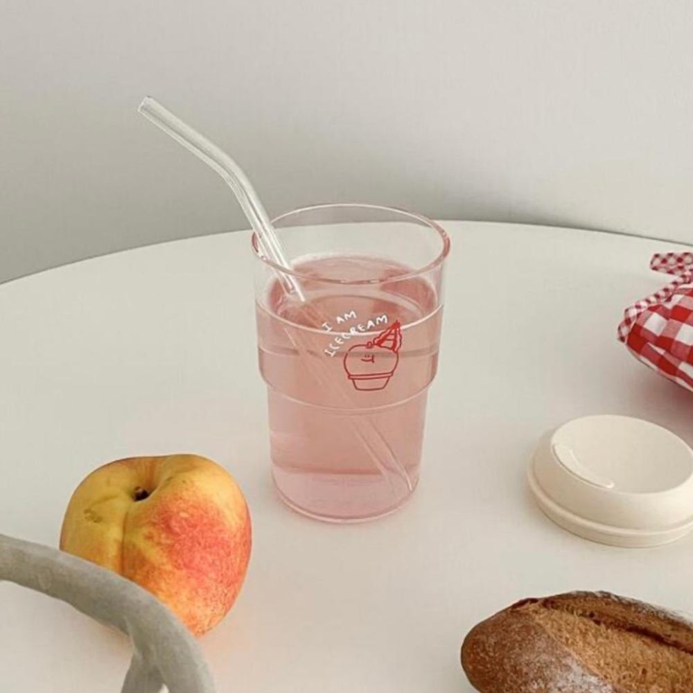 ʜᴀʀᴜᴅᴀɪʟʏ🌙 部分有貨｜Second morning 檸檬蘋果地瓜 透明隨手杯 環保杯 500ml 350ml-細節圖4