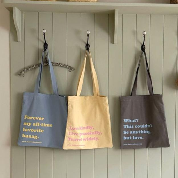 ʜᴀʀᴜᴅᴀɪʟʏ🌙 預購｜mazzzzy Signature heart Bag 愛心肩背袋 手提袋  環保收納包-細節圖2