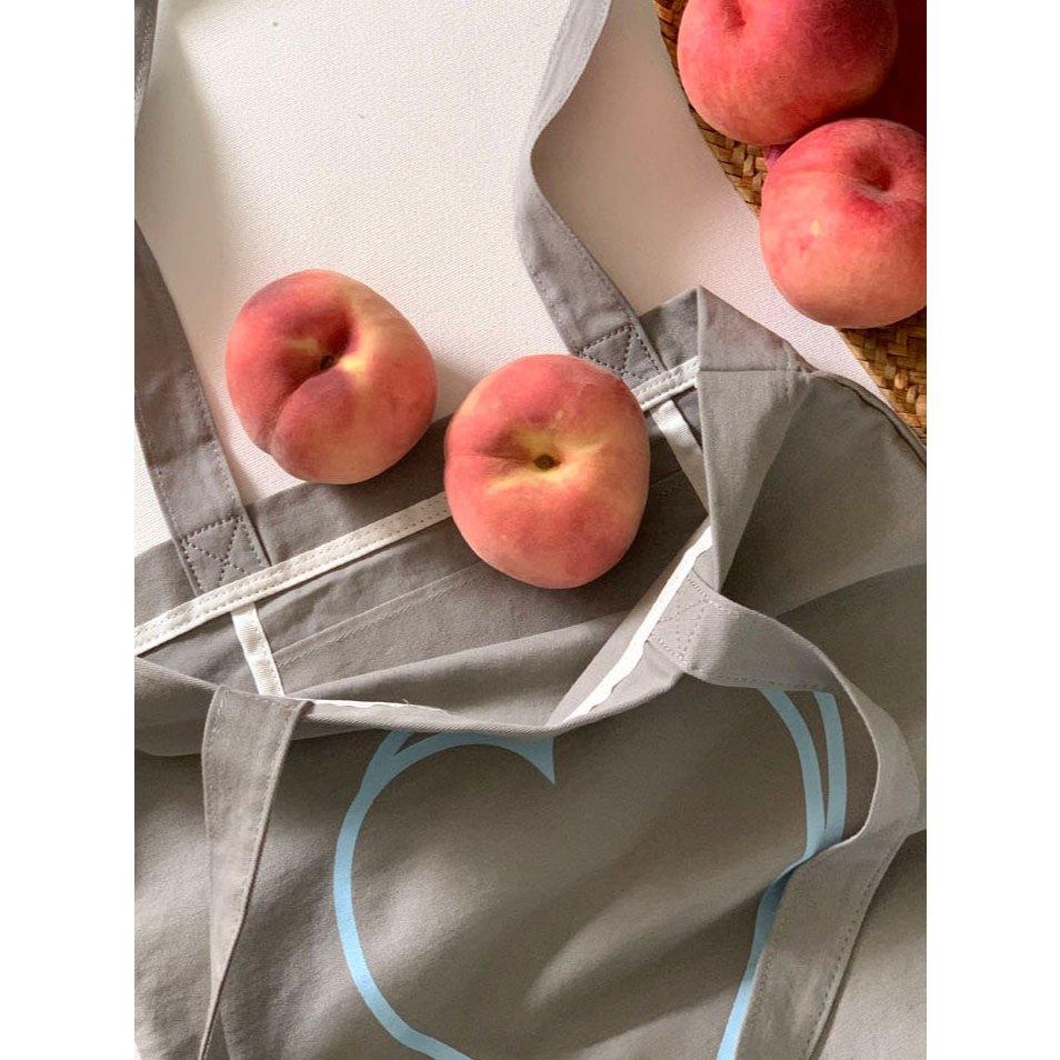 ʜᴀʀᴜᴅᴀɪʟʏ🌙 預購｜mazzzzy Signature heart Bag 愛心肩背袋 手提袋  環保收納包-細節圖8