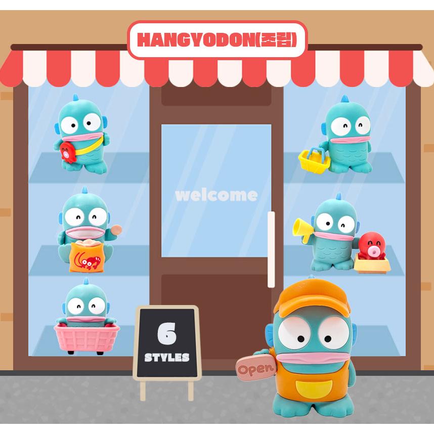 ʜᴀʀᴜᴅᴀɪʟʏ🌙 現貨供應｜三麗鷗 人魚漢頓 超市主題 組裝公仔 盲抽-細節圖2