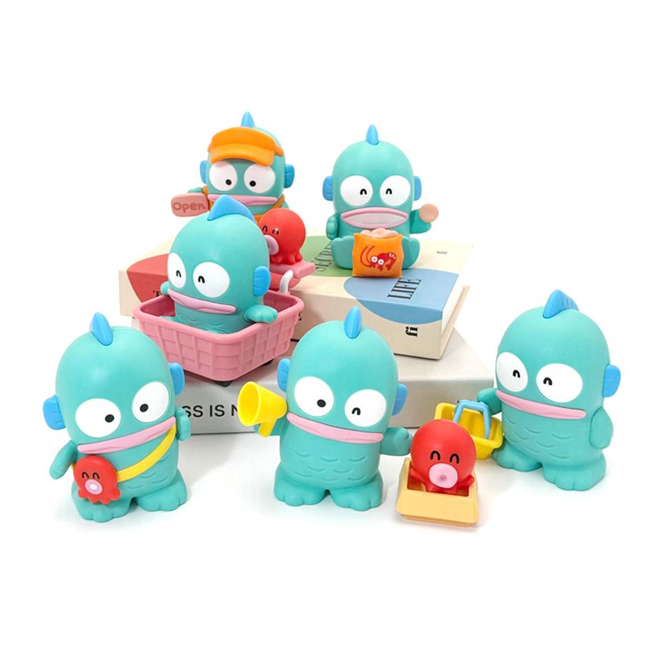 ʜᴀʀᴜᴅᴀɪʟʏ🌙 現貨供應｜三麗鷗 人魚漢頓 超市主題 組裝公仔 盲抽-細節圖5