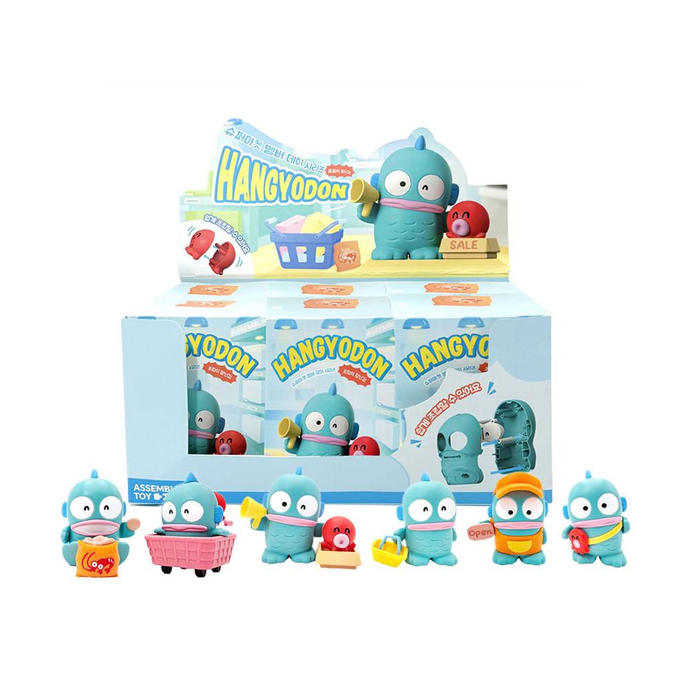 ʜᴀʀᴜᴅᴀɪʟʏ🌙 現貨供應｜三麗鷗 人魚漢頓 超市主題 組裝公仔 盲抽-細節圖7