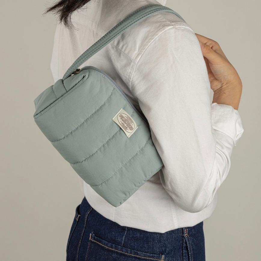 ʜᴀʀᴜᴅᴀɪʟʏ🌙  預購｜Livework Comfy Cozy 直線車棉迷你肩背包 車棉迷你小包-細節圖2