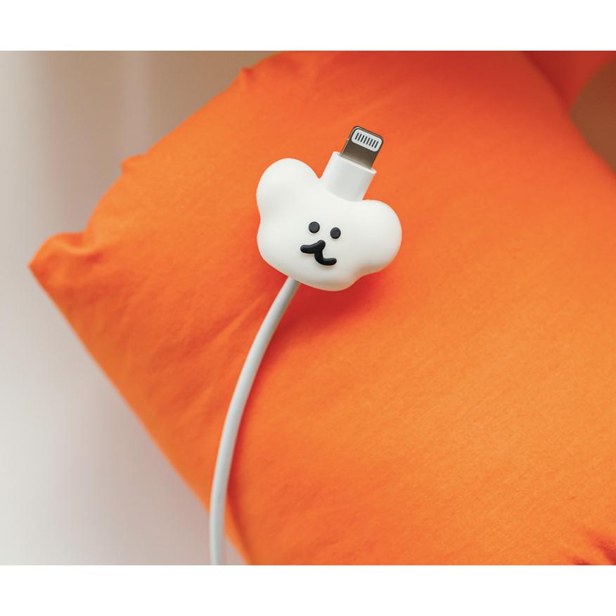 ʜᴀʀᴜᴅᴀɪʟʏ🌙 部分有貨｜dinotaeng Quokka Marsh Cable Protector 充電線保護-細節圖4