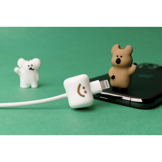 ʜᴀʀᴜᴅᴀɪʟʏ🌙 部分有貨｜dinotaeng Quokka Marsh Cable Protector 充電線保護-細節圖5