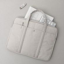 ʜᴀʀᴜᴅᴀɪʟʏ🌙 預購｜livework 簡約質感筆記型電腦包 筆電包 收納包 手提包 通勤包 襪出包-細節圖3