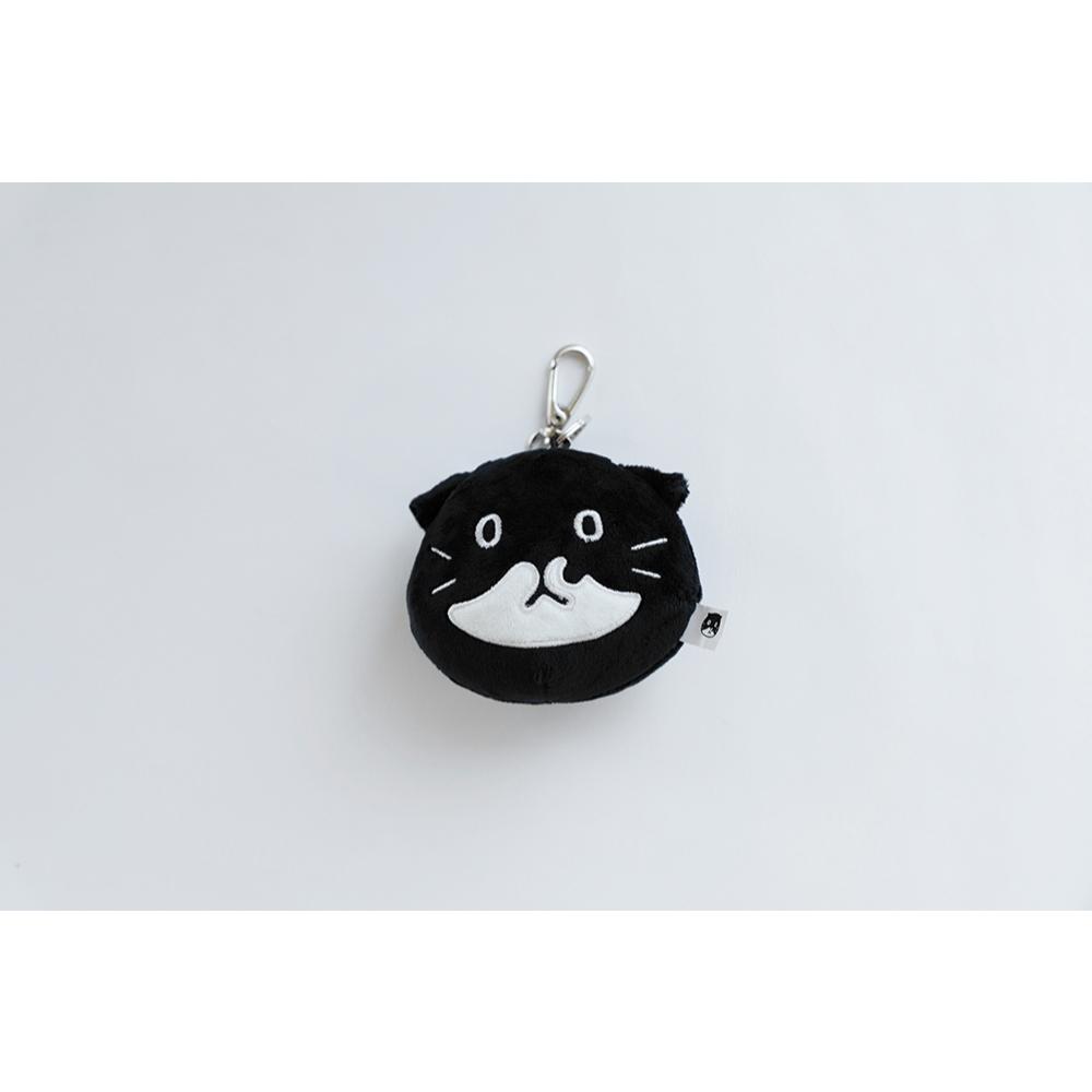 ʜᴀʀᴜᴅᴀɪʟʏ🌙 預購｜MODAERI 可愛賓士貓貓吊飾 貓咪娃娃鑰匙圈 黑白喵喵零錢包 造型鉛筆袋-細節圖4