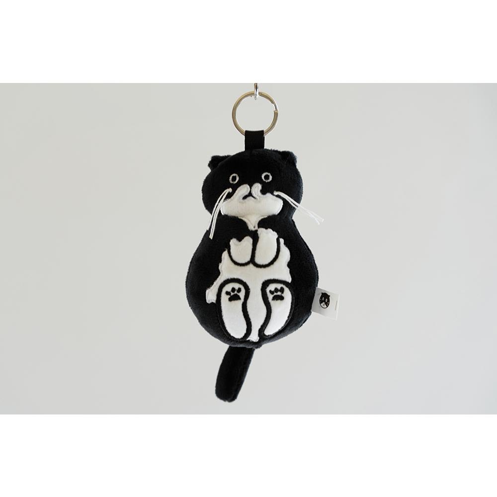 ʜᴀʀᴜᴅᴀɪʟʏ🌙 預購｜MODAERI 可愛賓士貓貓吊飾 貓咪娃娃鑰匙圈 黑白喵喵零錢包 造型鉛筆袋-細節圖5