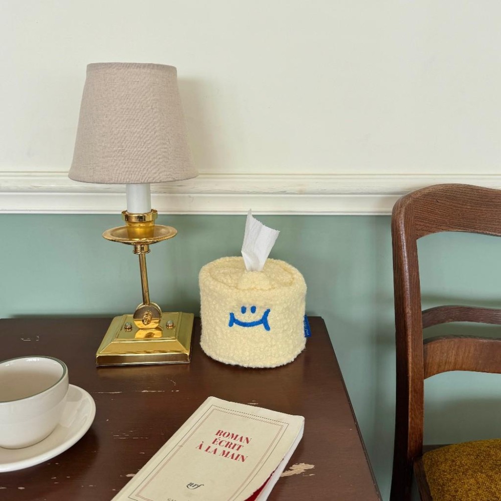 ʜᴀʀᴜᴅᴀɪʟʏ🌙  預購｜Second morning 檸檬QQ毛衛生紙套 紙巾套 紙巾收納-細節圖3