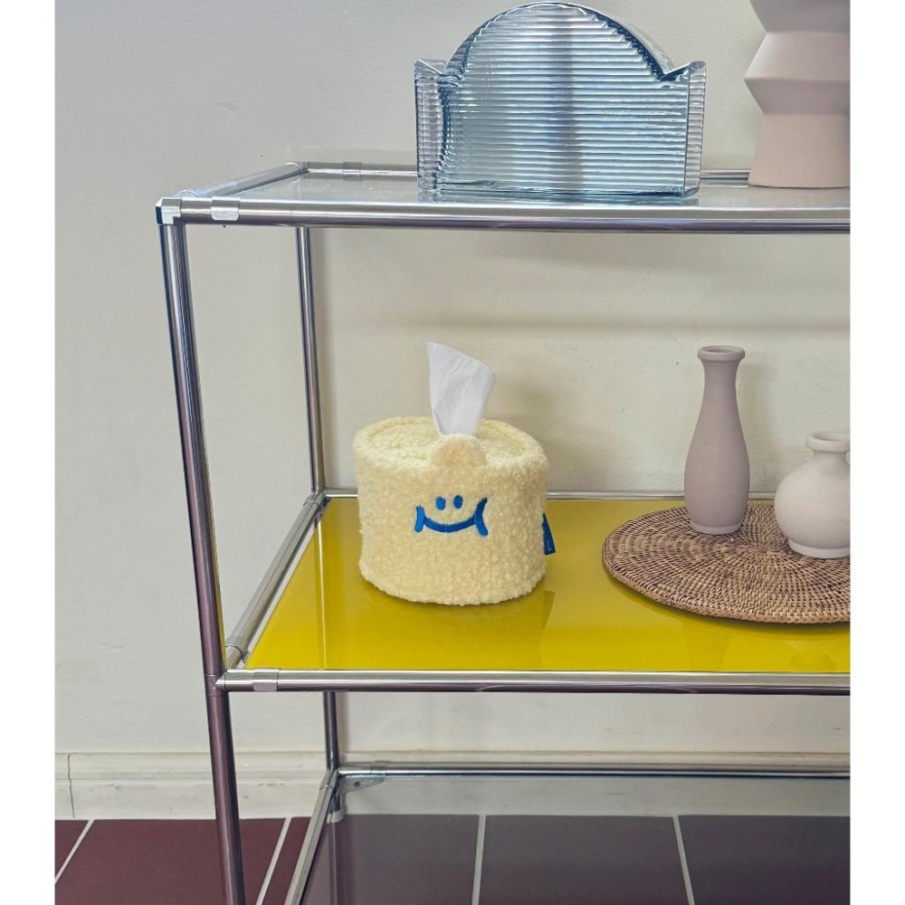 ʜᴀʀᴜᴅᴀɪʟʏ🌙  預購｜Second morning 檸檬QQ毛衛生紙套 紙巾套 紙巾收納-細節圖5