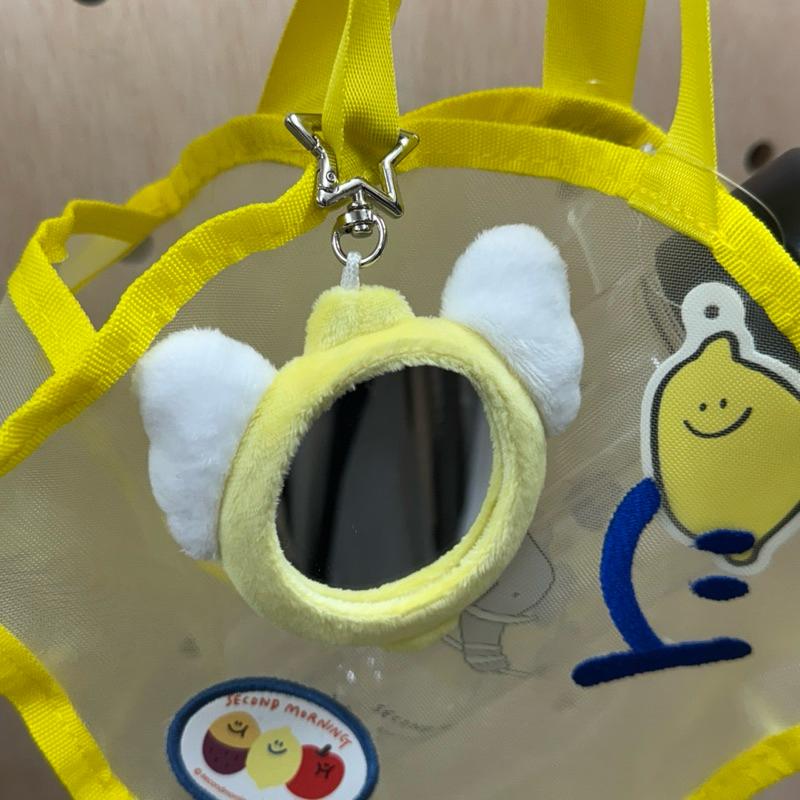 ʜᴀʀᴜᴅᴀɪʟʏ🌙 部分有貨 ｜Second Morning 天使檸檬 天使地瓜 絨毛吊飾 吊飾小镜子-細節圖3