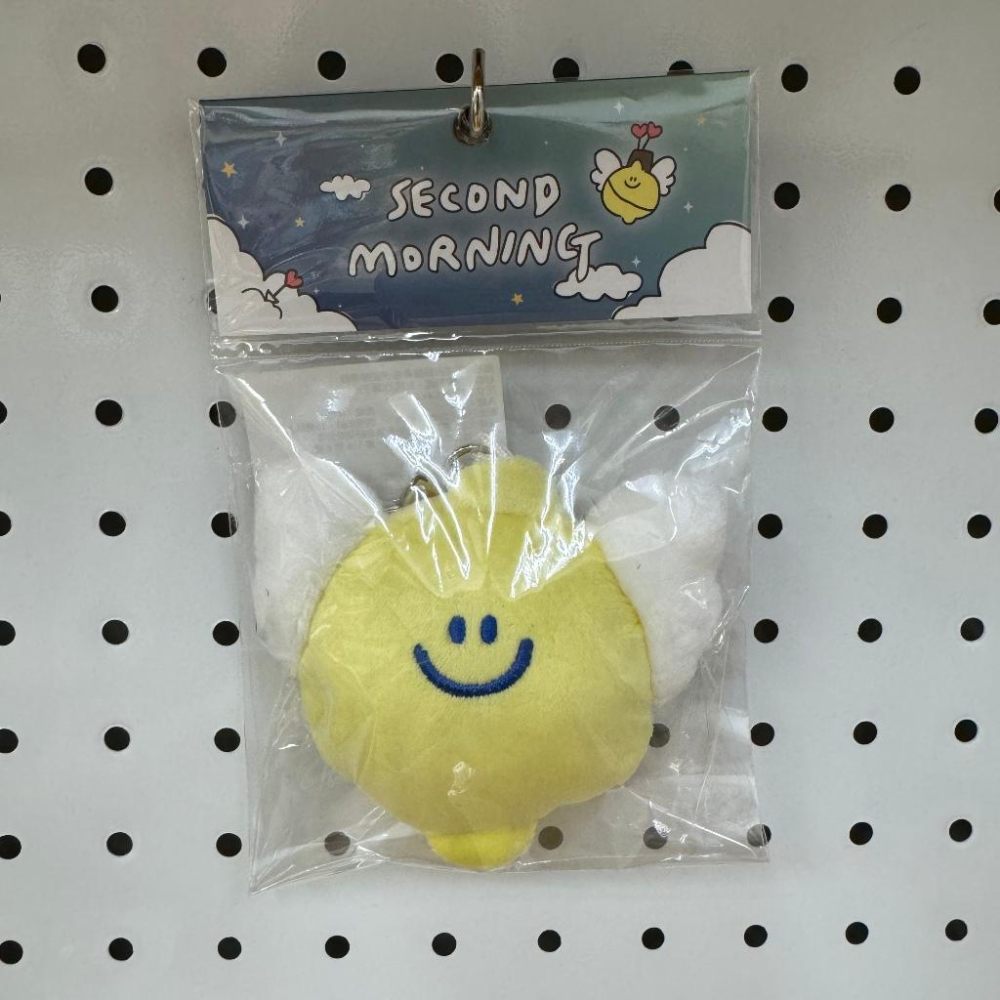 ʜᴀʀᴜᴅᴀɪʟʏ🌙 部分有貨 ｜Second Morning 天使檸檬 天使地瓜 絨毛吊飾 吊飾小镜子-細節圖5