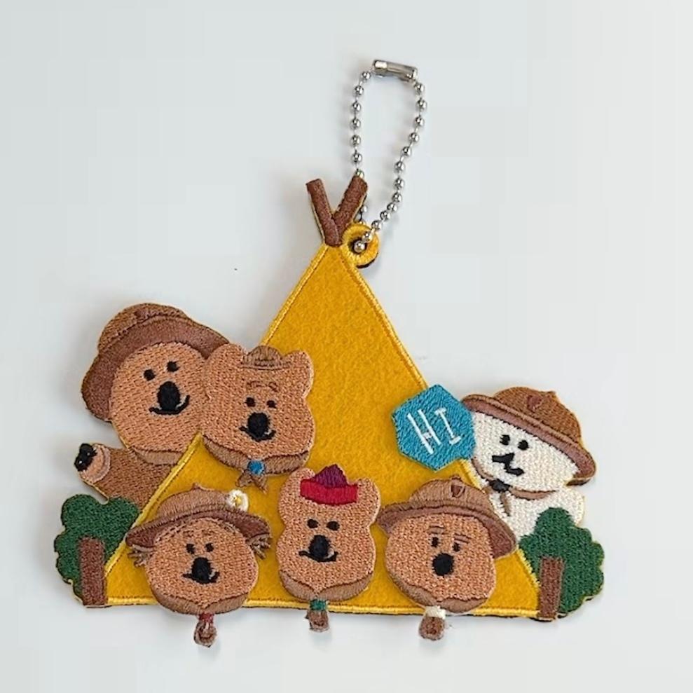 ʜᴀʀᴜᴅᴀɪʟʏ🌙 現貨｜DINOTAENG OBJECT 快閃店 布徽章吊飾 熱燙印徽章-細節圖3