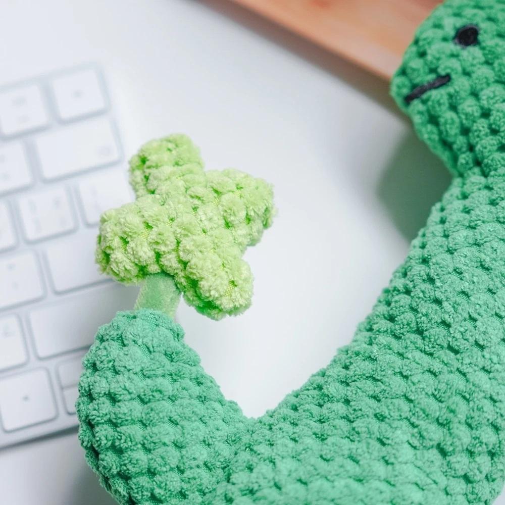 ʜᴀʀᴜᴅᴀɪʟʏ🌙 現貨｜JOGUMAN STUDIO 幸運草恐龍寵物玩具 寵物發聲玩具-細節圖3