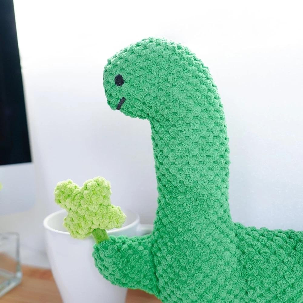 ʜᴀʀᴜᴅᴀɪʟʏ🌙 現貨｜JOGUMAN STUDIO 幸運草恐龍寵物玩具 寵物發聲玩具-細節圖4