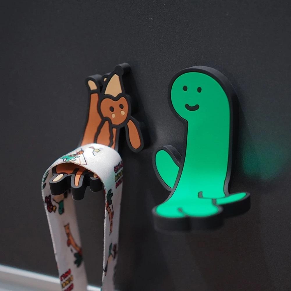 ʜᴀʀᴜᴅᴀɪʟʏ🌙 現貨｜JOGUMAN STUDIO 恐龍 臘腸狗軟磁鐵掛勾 冰箱磁鐵 磁鐵掛勾-細節圖2