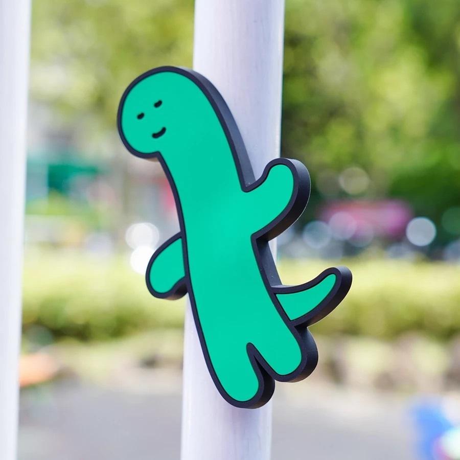 ʜᴀʀᴜᴅᴀɪʟʏ🌙 現貨｜JOGUMAN STUDIO 恐龍 臘腸狗軟磁鐵掛勾 冰箱磁鐵 磁鐵掛勾-細節圖6