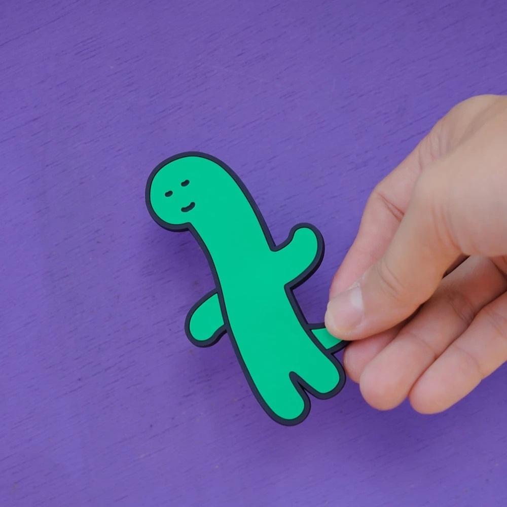 ʜᴀʀᴜᴅᴀɪʟʏ🌙 現貨｜JOGUMAN STUDIO 恐龍 臘腸狗軟磁鐵掛勾 冰箱磁鐵 磁鐵掛勾-細節圖7