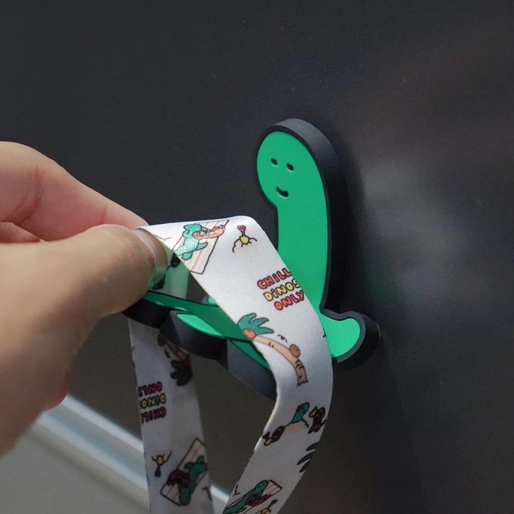 ʜᴀʀᴜᴅᴀɪʟʏ🌙 現貨｜JOGUMAN STUDIO 恐龍 臘腸狗軟磁鐵掛勾 冰箱磁鐵 磁鐵掛勾-細節圖8