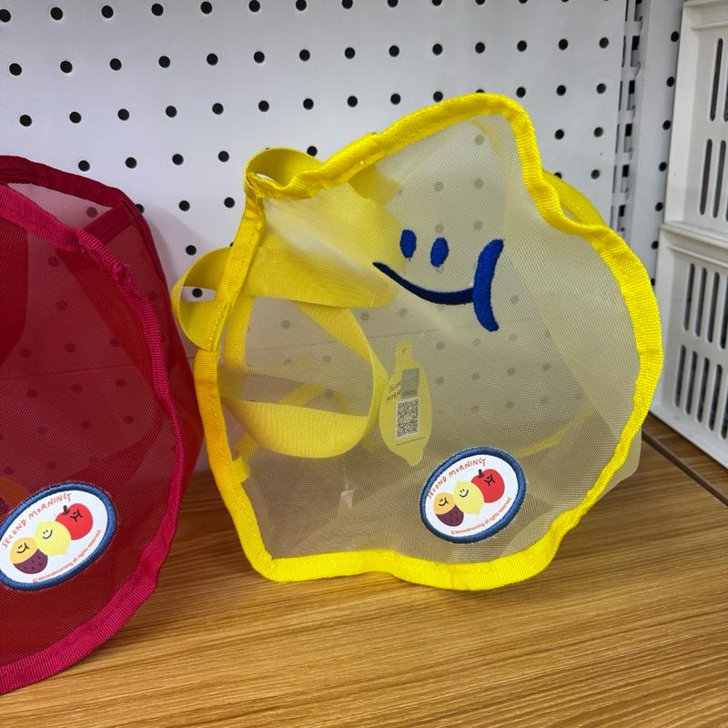 ʜᴀʀᴜᴅᴀɪʟʏ🌙  預購｜韓國文創 second morning 檸檬 蘋果 網紗造型提袋 購物袋-細節圖4