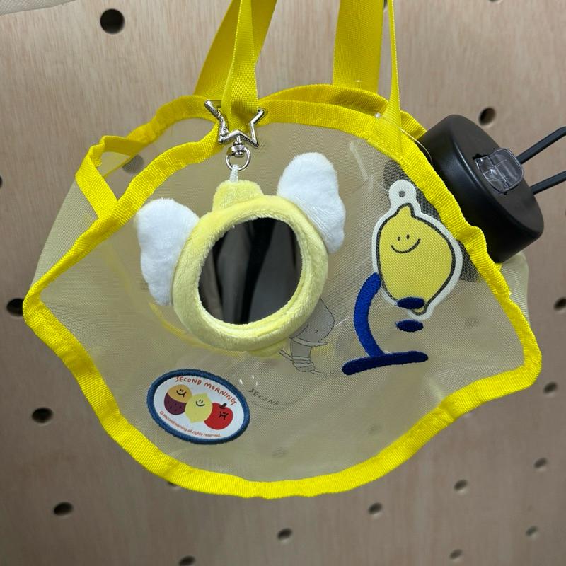 ʜᴀʀᴜᴅᴀɪʟʏ🌙  預購｜韓國文創 second morning 檸檬 蘋果 網紗造型提袋 購物袋-細節圖5