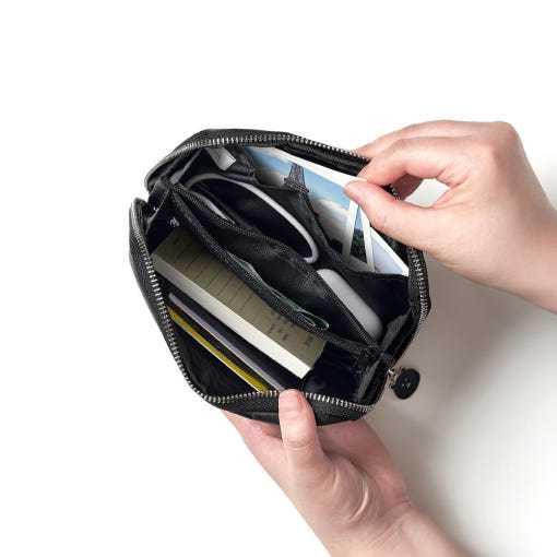 ʜᴀʀᴜᴅᴀɪʟʏ🌙 預購｜Damgome自嘲熊 多功能收納小包 隨身收納包 多功能收納包 護照夾 護照套-細節圖6