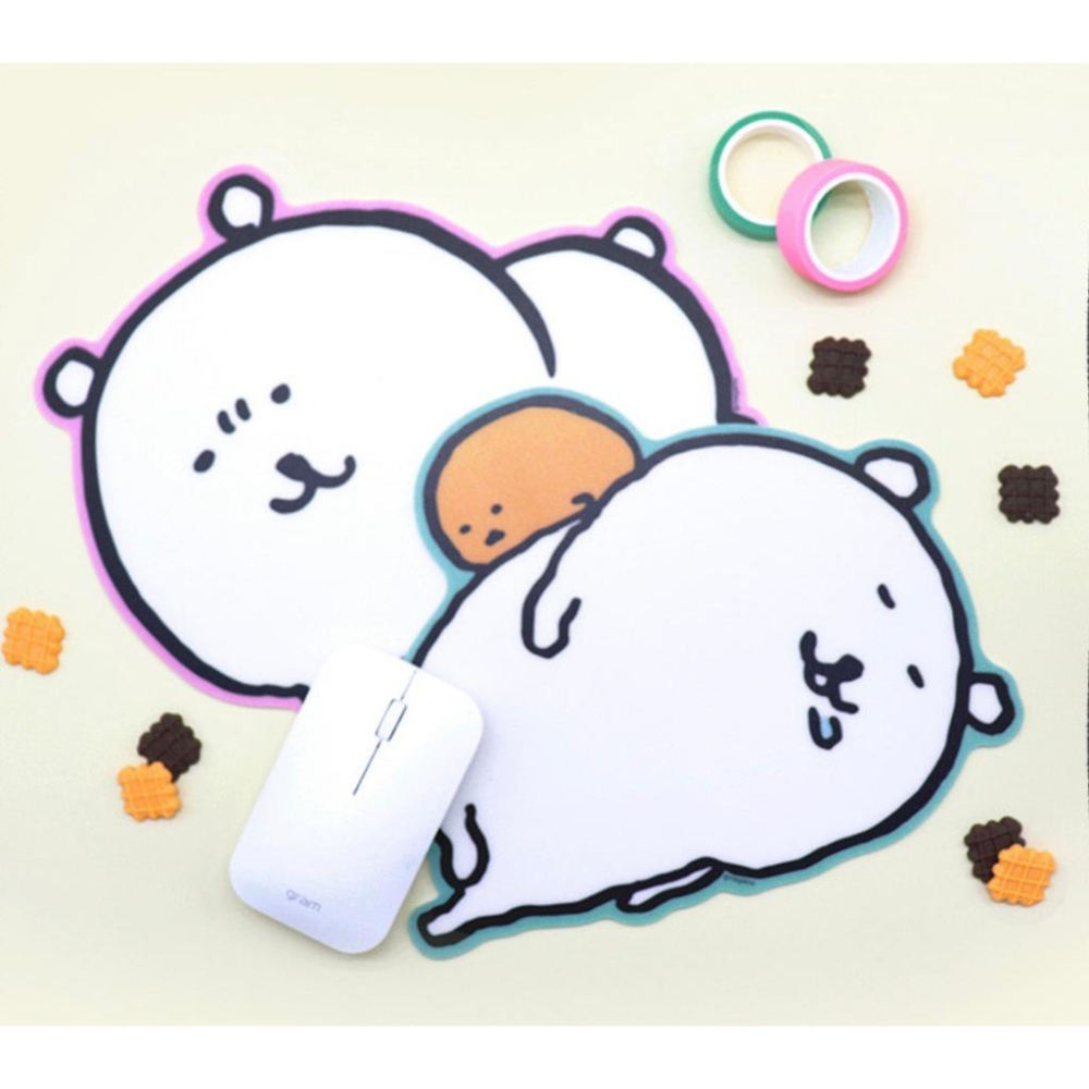 ʜᴀʀᴜᴅᴀɪʟʏ🌙 預購｜Damgome自嘲熊滑鼠墊 PVC滑鼠墊 MOUSEPAD-細節圖2