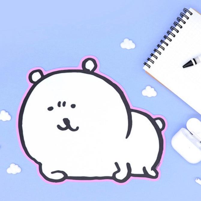 ʜᴀʀᴜᴅᴀɪʟʏ🌙 預購｜Damgome自嘲熊滑鼠墊 PVC滑鼠墊 MOUSEPAD-細節圖3