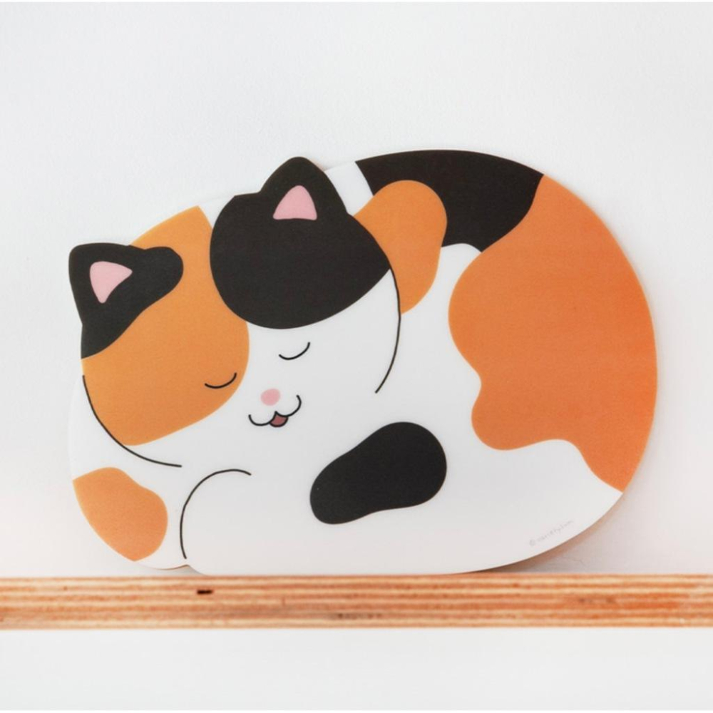 ʜᴀʀᴜᴅᴀɪʟʏ🌙 預購｜韓國文創 睡覺貓貓滑鼠墊 PVC滑鼠墊 MOUSEPAD-細節圖7