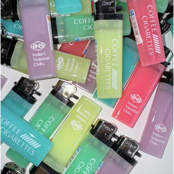 ʜᴀʀᴜᴅᴀɪʟʏ🌙  預購｜coffeeandcigarettes 簡約設計紅心打火機-細節圖4