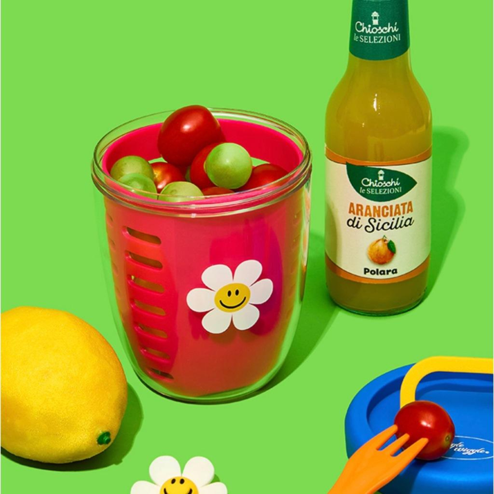 𝐒𝐭𝐚𝐲𝐜𝐨𝐳𝐲 ♡ 預購｜韓國家居・wigglewiggle Fruit Pot 微笑小花 熊熊水果碗 隨身水果盒-細節圖6