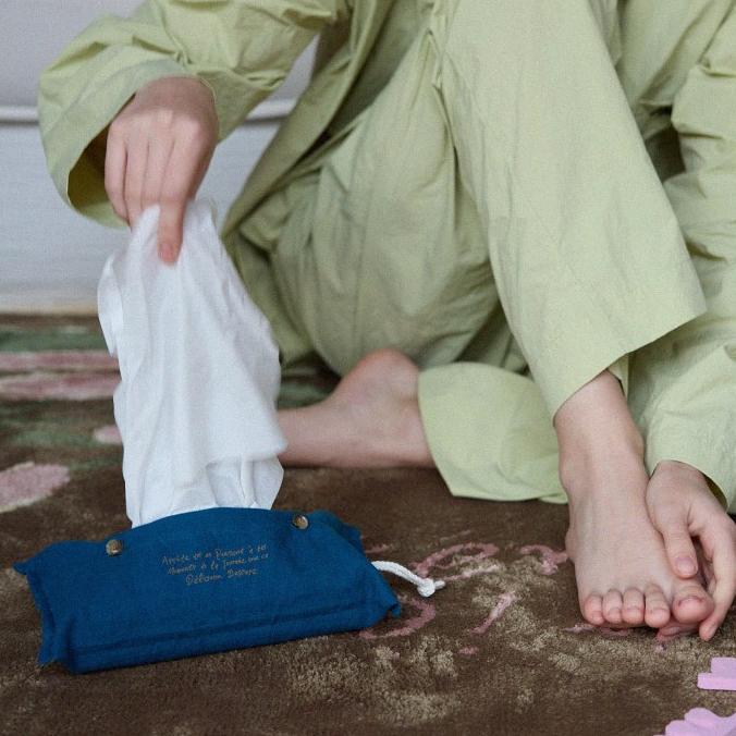 𝐒𝐭𝐚𝐲𝐜𝐨𝐳𝐲 ♡ 預購｜韓國家居・Hotel827 RefillTissueCover 復古字樣衛生紙套 衛生紙收納-細節圖7