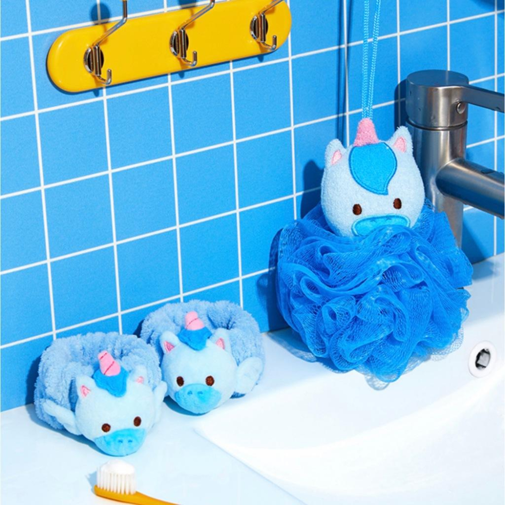 𝐒𝐭𝐚𝐲𝐜𝐨𝐳𝐲 ♡ 預購｜韓國家居・wigglewiggle 微笑小雛菊 可愛角色吸水手腕帶 洗臉手腕帶-細節圖4