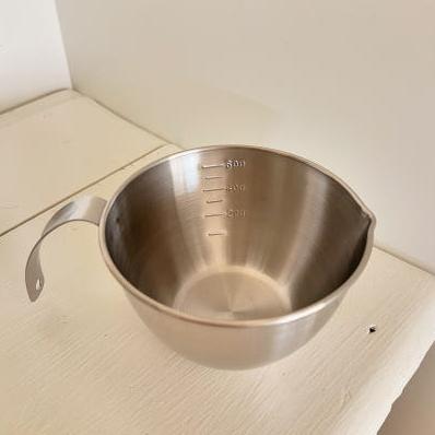 𝐒𝐭𝐚𝐲𝐜𝐨𝐳𝐲 ♡ 預購｜韓國家居・Bracket Table 料理計量杯 不鏽鋼計量杯 不鏽鋼量杯 手柄量杯-細節圖3
