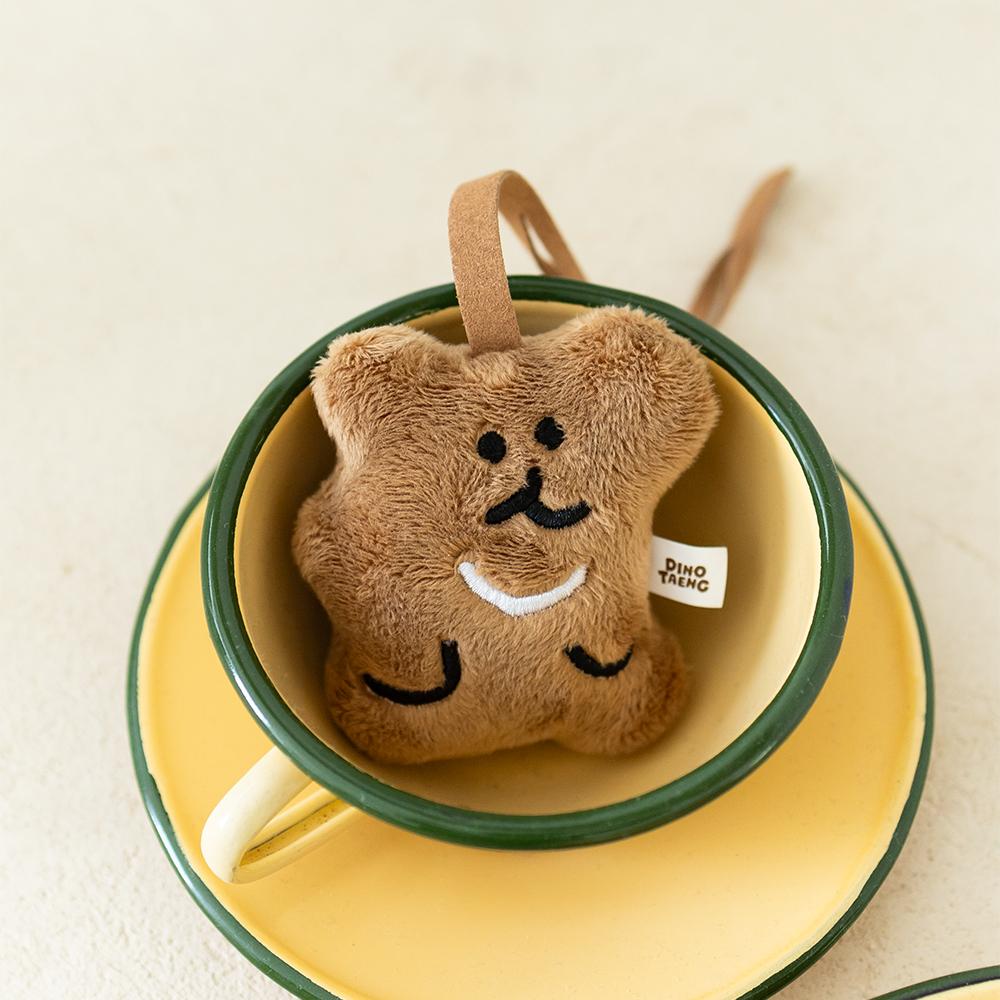 ʜᴀʀᴜᴅᴀɪʟʏ🌙 預購｜Dinotaeng Oreo/Croissant BOBO PLUSH TAG 軟糖小熊娃娃-細節圖8