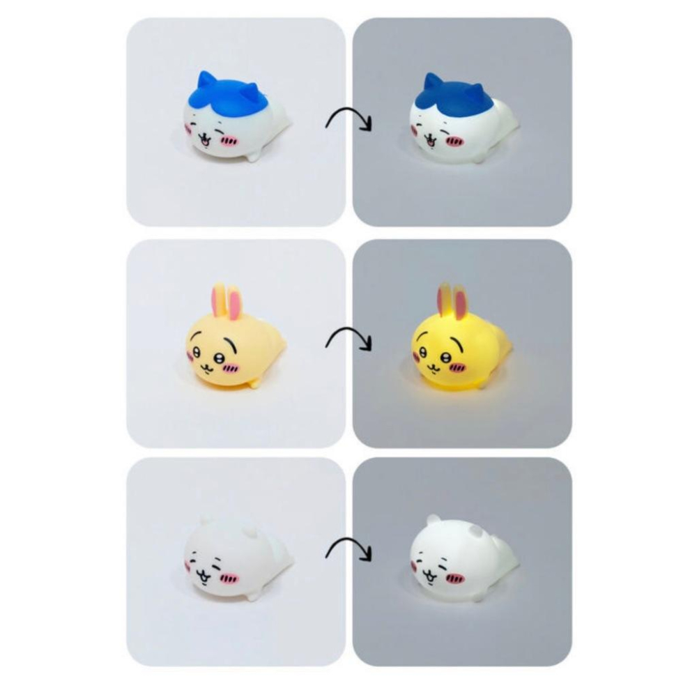 ʜᴀʀᴜᴅᴀɪʟʏ🌙 部分有貨｜吉伊卡哇 烏薩奇 小八 造型拍拍小夜燈 造型小夜燈 迷你小夜燈-細節圖6