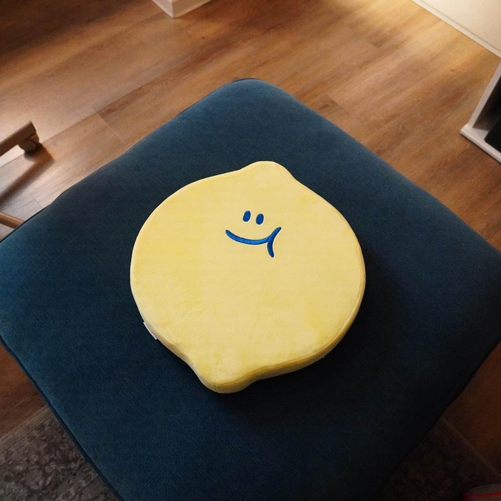 ʜᴀʀᴜᴅᴀɪʟʏ🌙 預購｜Second Morning 檸檬 地瓜 造型 坐墊 靠墊 居家 厚椅墊-細節圖7