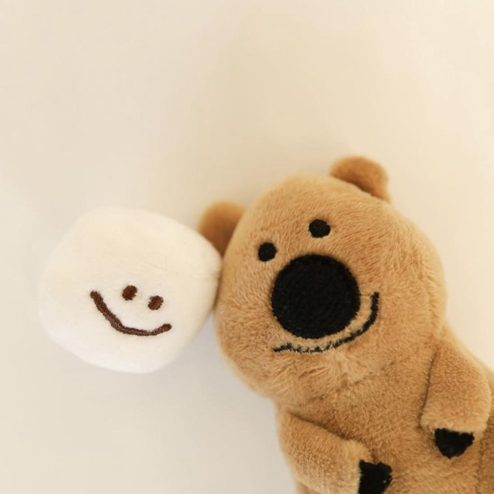 ʜᴀʀᴜᴅᴀɪʟʏ🌙  預購｜ Dinotaeng Quokka Marsh Keyring 造型鑰匙圈 吊飾 掛飾-細節圖3