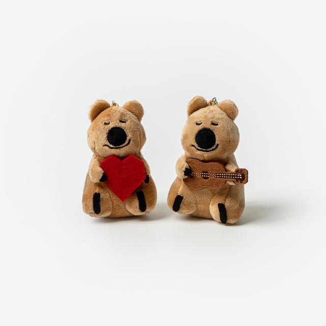 ʜᴀʀᴜᴅᴀɪʟʏ🌙  預購｜ Dinotaeng Quokka Marsh Keyring 造型鑰匙圈 吊飾 掛飾-細節圖4