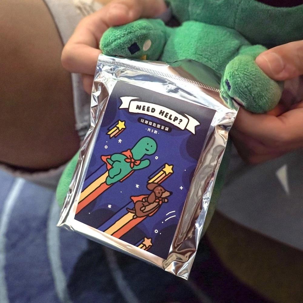 ʜᴀʀᴜᴅᴀɪʟʏ🌙 現貨｜JOGUMAN STUDIO 恐龍超人琺瑯鑰匙圈盲抽 恐龍吊飾盲抽-細節圖6