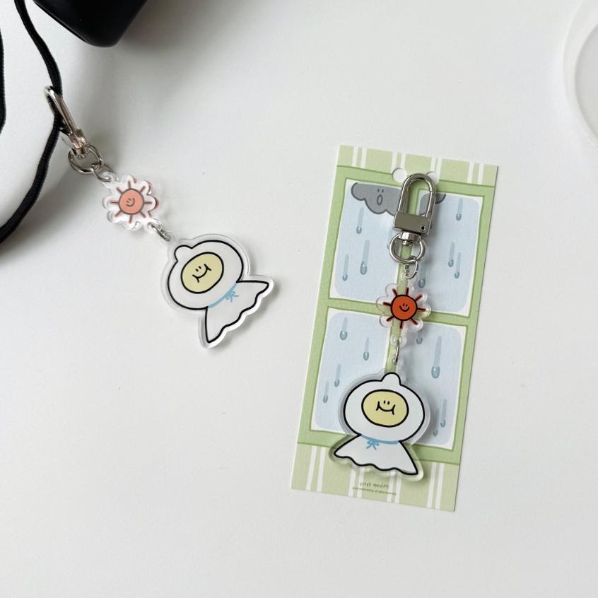 ʜᴀʀᴜᴅᴀɪʟʏ🌙 預購｜SecondMorning 祈願檸檬吊飾 檸檬祈願鑰匙圈-細節圖2