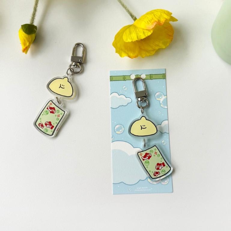 ʜᴀʀᴜᴅᴀɪʟʏ🌙 預購｜SecondMorning 祈願檸檬吊飾 檸檬祈願鑰匙圈-細節圖3